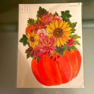 Papyrus Thanksgiving Pumpkin Card